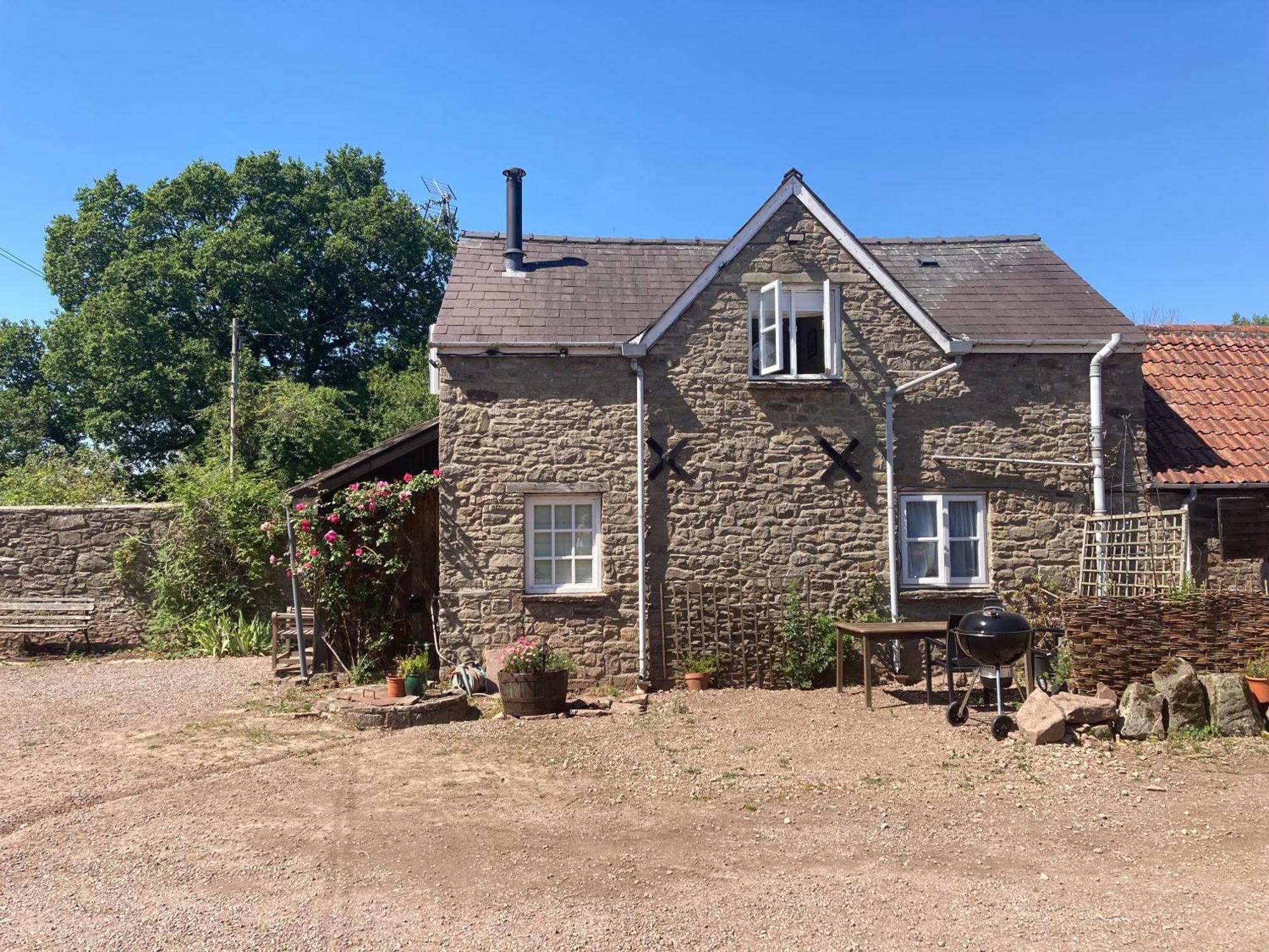 Apartamento The Bothy At Oak Farm Usk Exterior foto