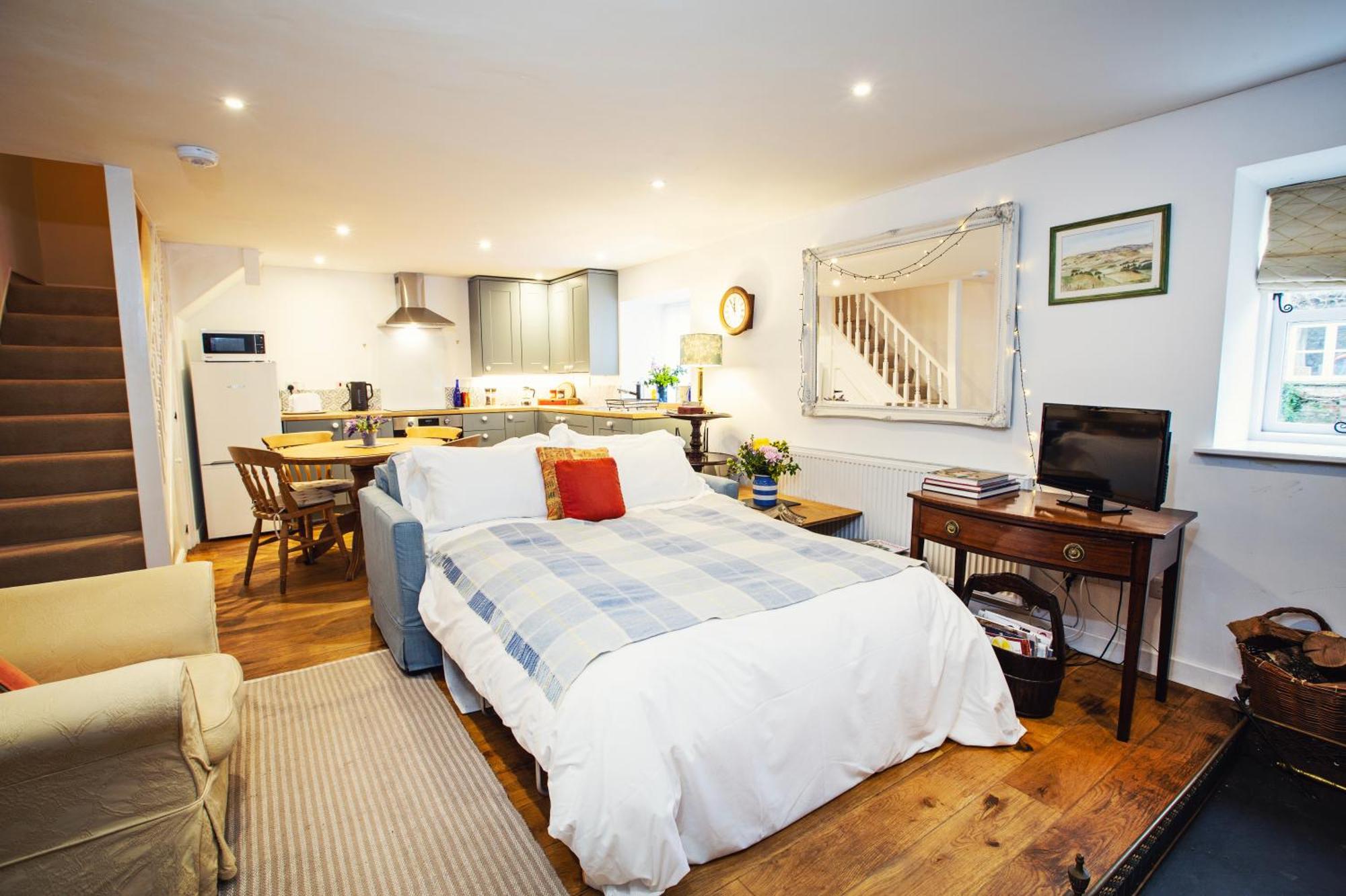 Apartamento The Bothy At Oak Farm Usk Exterior foto